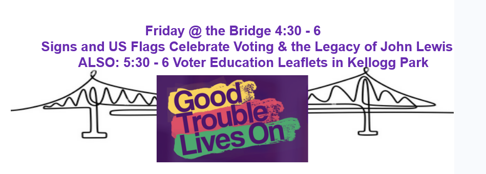 Next bridge event Friday, July 17.