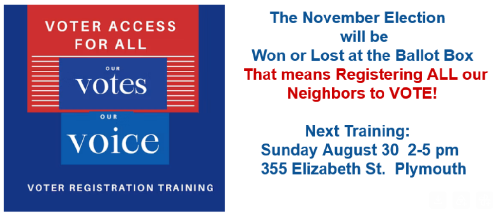 register neighbors to vote