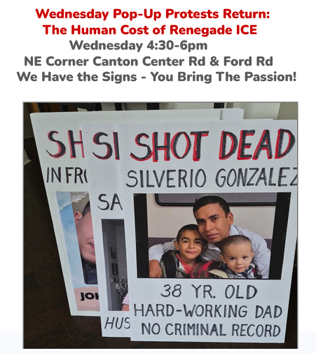 pop up protest